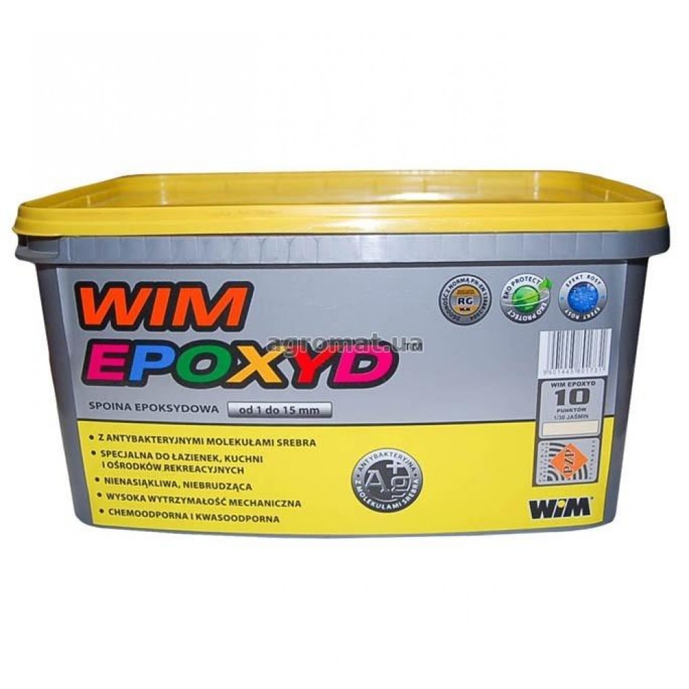 Затирка WIMEPOXYD 1/00 2кг белая