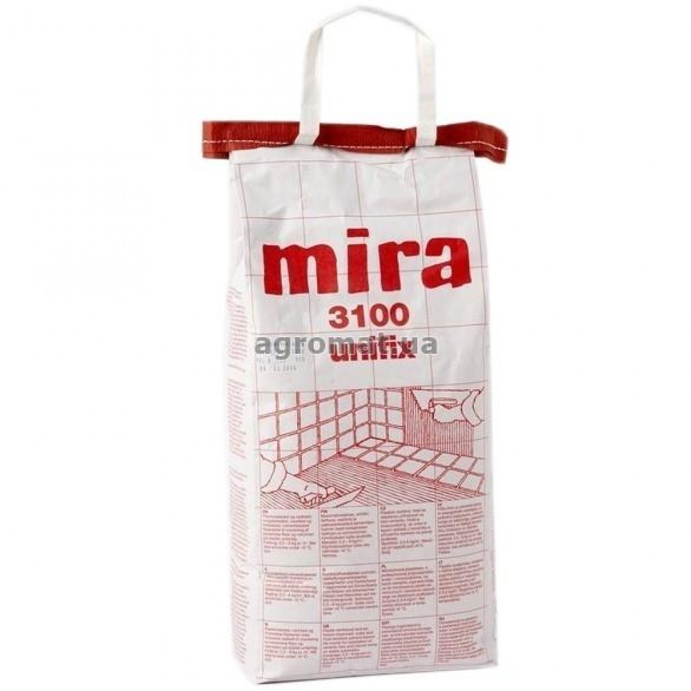 Строительная химия Клей MIRA №3100 UNIFIX (серый) 4мш*15кг