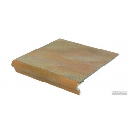 Керамогранит Zeus Ceramica Le Gemme ZLGX-L3 DORATO прямая ступенька
