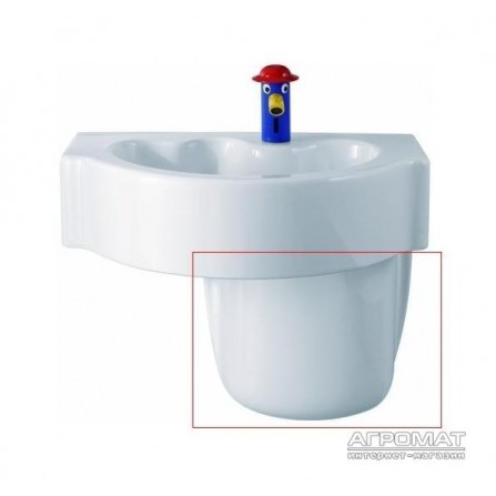 Полупьедестал Keramag Kind 296500