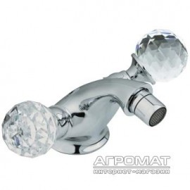 Смеситель для биде Devit Charlestone CN60155002G с кристаллами Swarovski