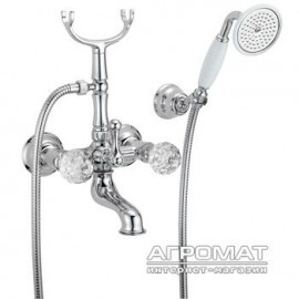 Смеситель для ванны Devit Charlestone CN60012102 с кристаллами Swarovski