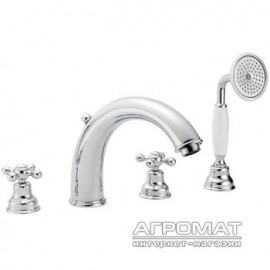 Смеситель для ванны Devit Charlestone CN60026119B врезной на 4 отверстия
