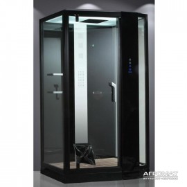 Паровой бокс Devit Soul FEN8912BL 120х90 см, левий