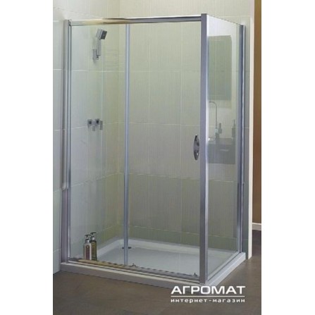 Душевая кабина Devit Aquanos FEN0593P 90х120 см, стекло "шиншила"