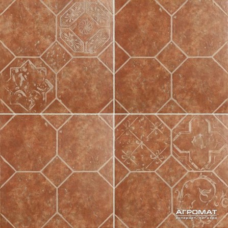 Плитка Zeus Ceramica Octagon ZWXL-82 ROSSO