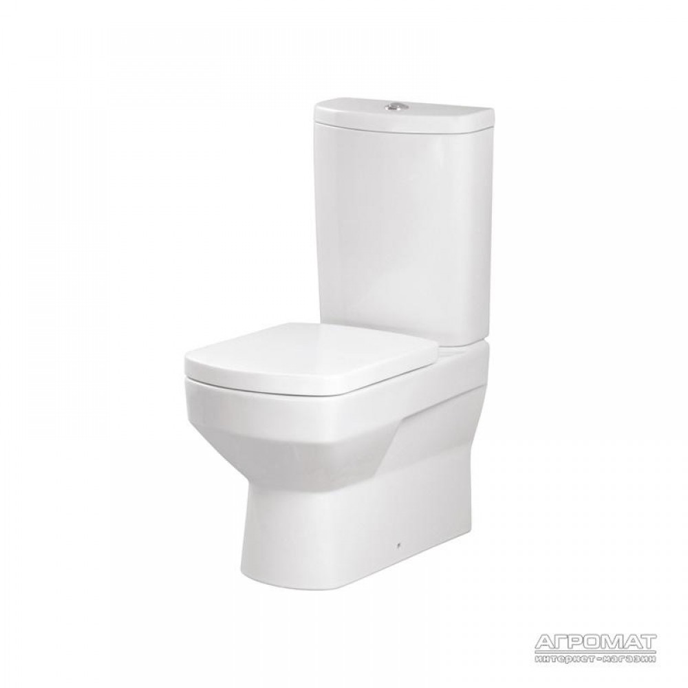 Крышка для унитаза Cersanit Pure дюропластовая soft close