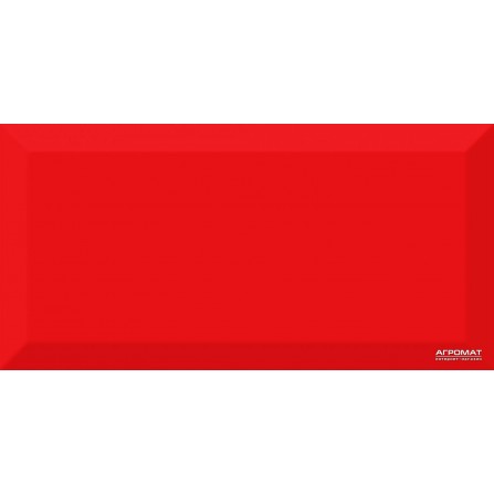 Плитка Absolut Keramika MONOCOLOR ROJO BISELADO BRILLO