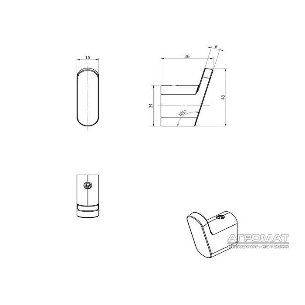 Крючок Devit Comfort 2.0 3354123
