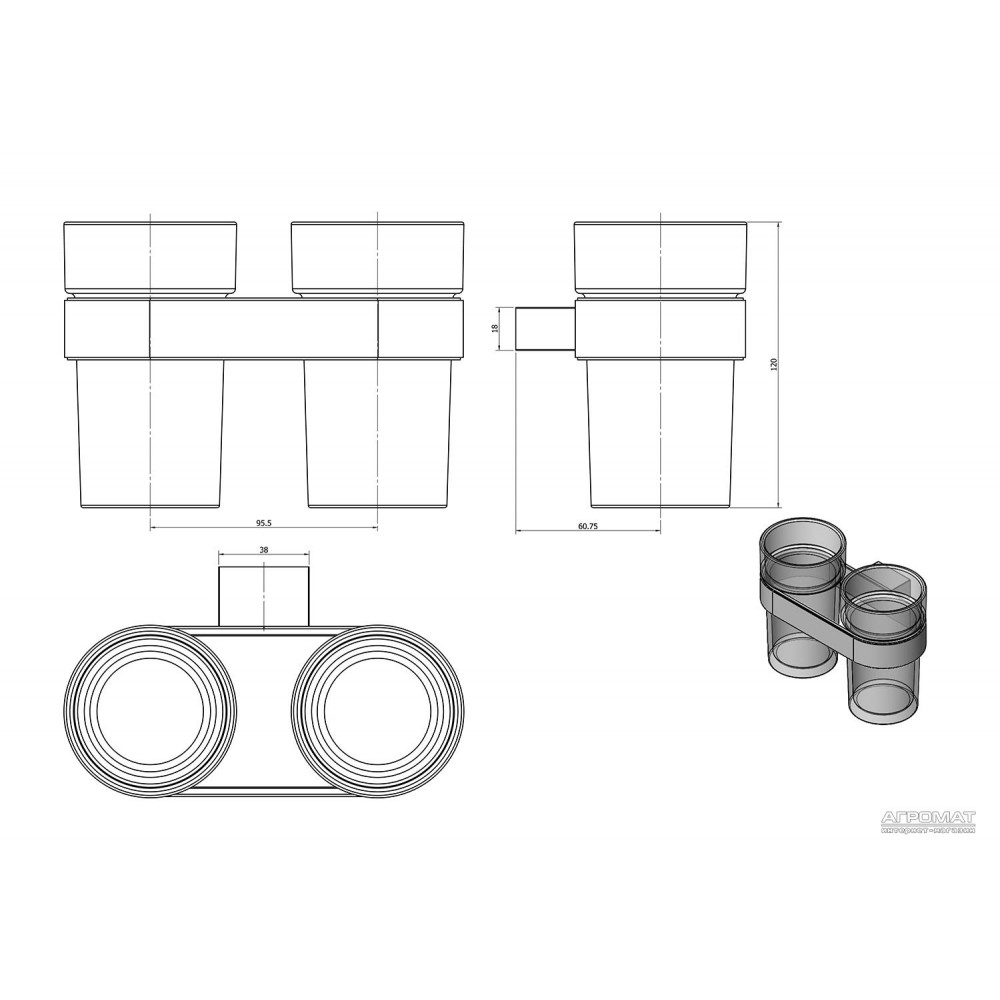 Стакан Devit Fresh 2.0 28D8121