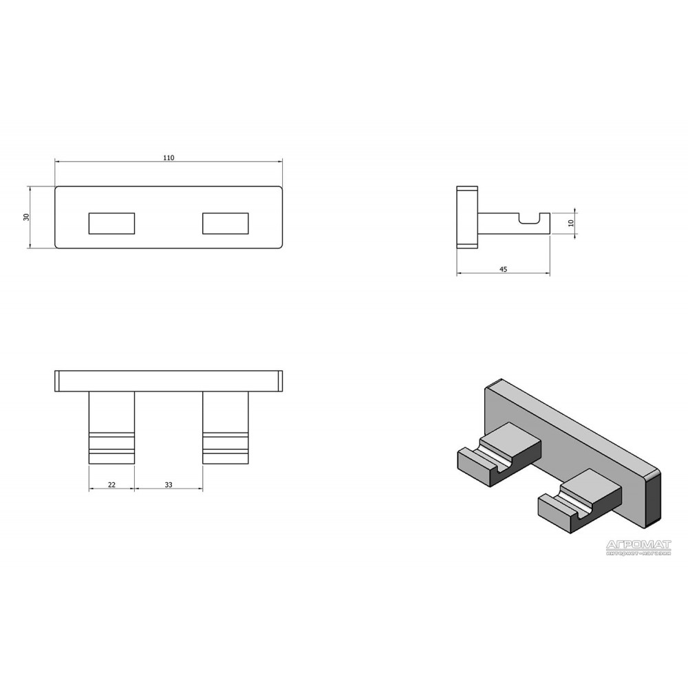 Крючок Devit Graphics 2.0 19D4126