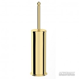 Щетка для унитаза Langberger 2122271A-PVDG- CLASSIC GOLD Ёрш напольный, золото, Swarovski