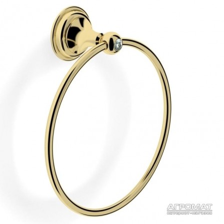 Держатель полотенец / Кольцо Langberger 2122238A-PVDG- CLASSIC GOLD Полотенцедержатель-кольцо, золото, Swarovski