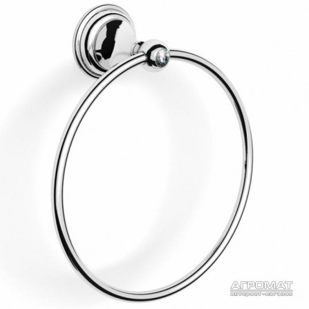Держатель полотенец / Кольцо Langberger 2122238A CLASSIC Полотенцедержатель-кольцо, хром, Swarovski