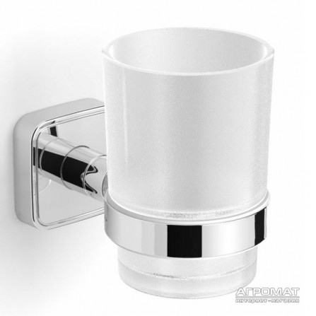 Langberger 2112511A Modern Line Стакан с держателем, хром