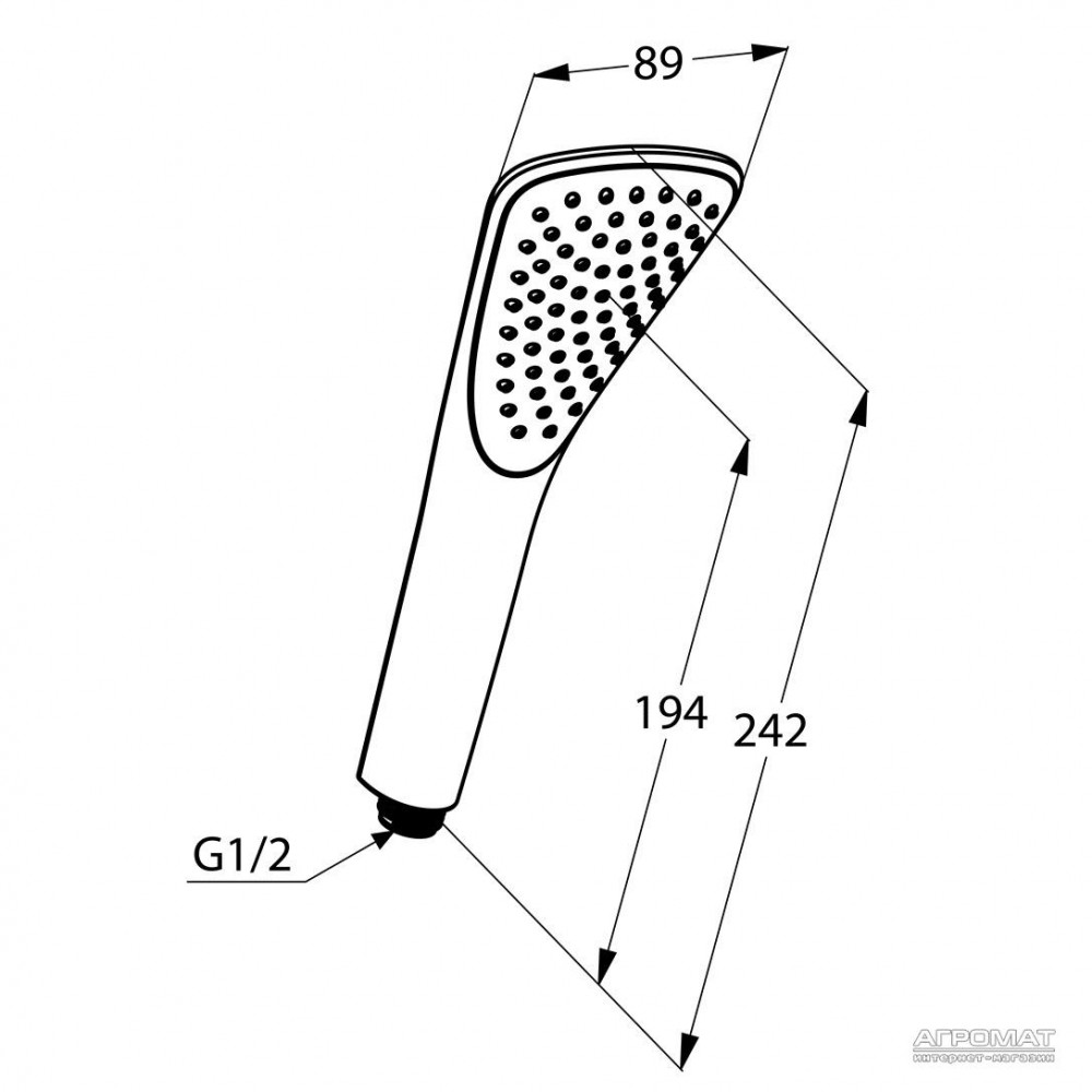 Ручной душ Kludi FIZZ 676000500