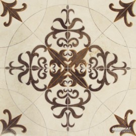 Напольная плитка Mapisa GRAZIOSO DECORE CREAMA MARFIL