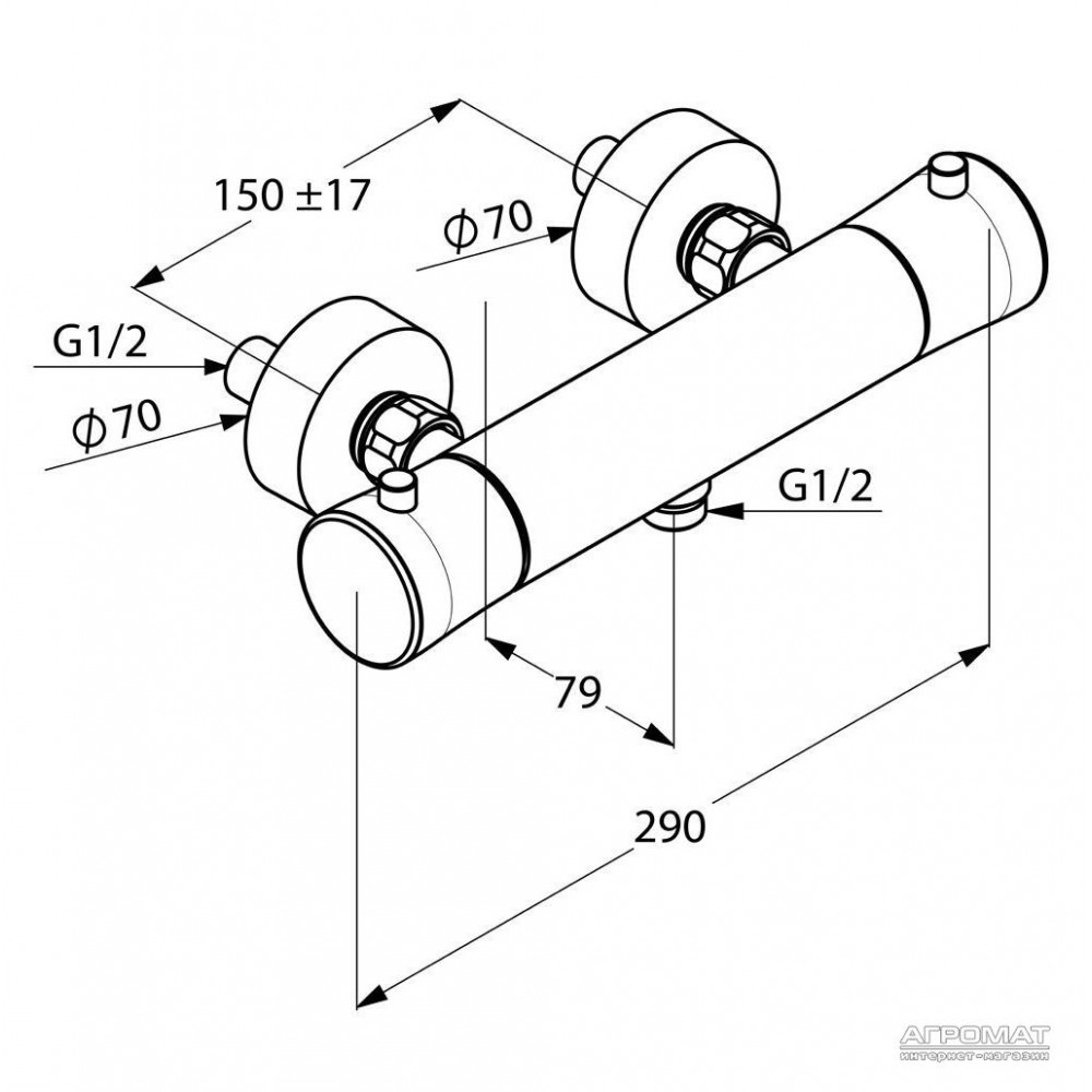 Смеситель для душа Kludi Balance 352500575