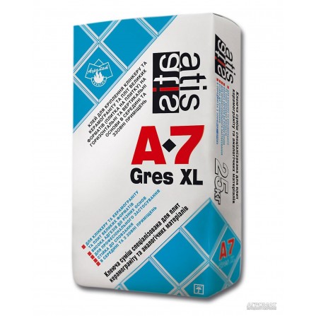 Клей для плитки Atis A-7 Gres XL для греса, 25 кг