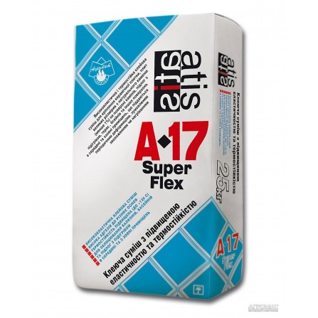 Клей для плитки Atis A-17 Super Flex элестичный, 25 кг