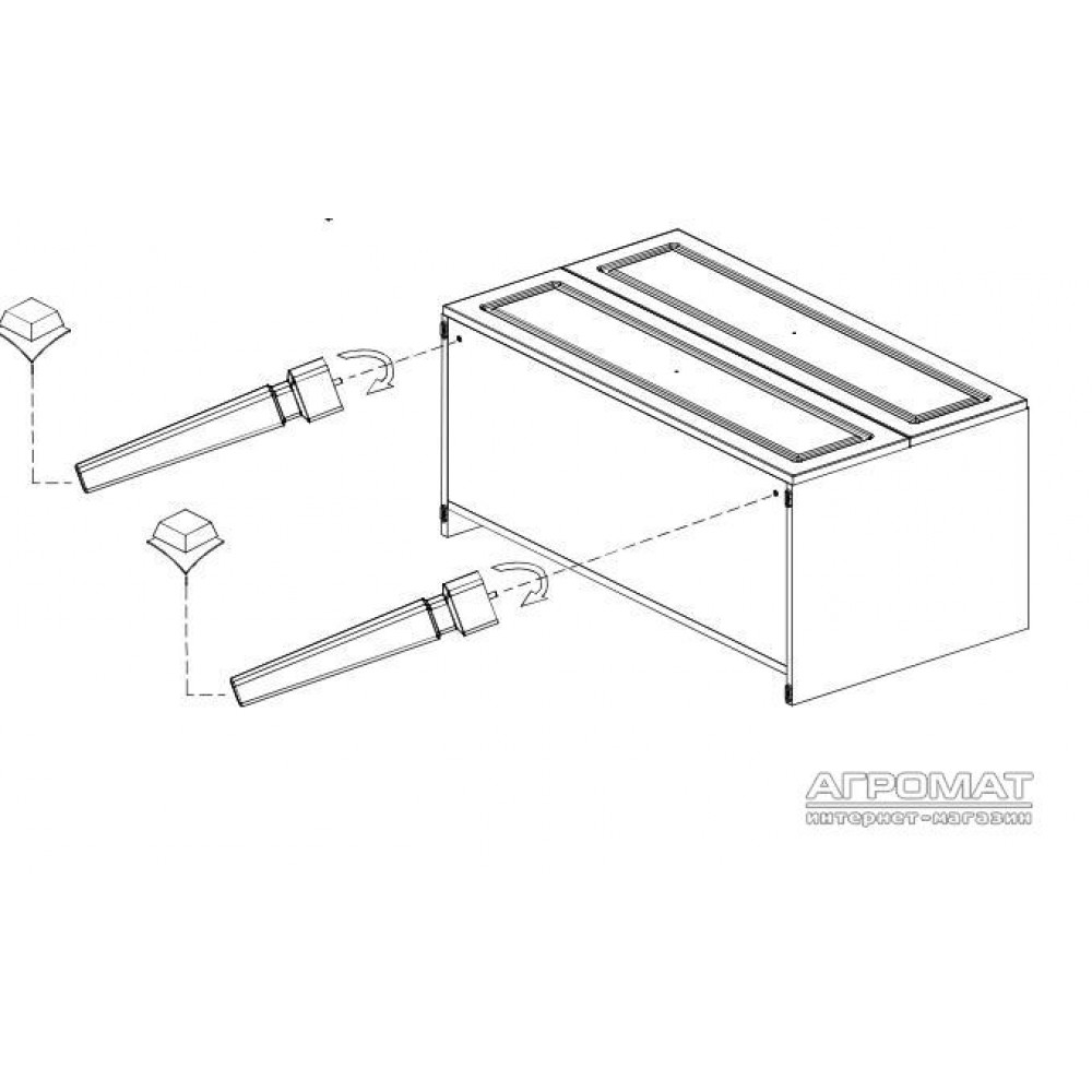 Ножки мебельные ROYO Classic 22529