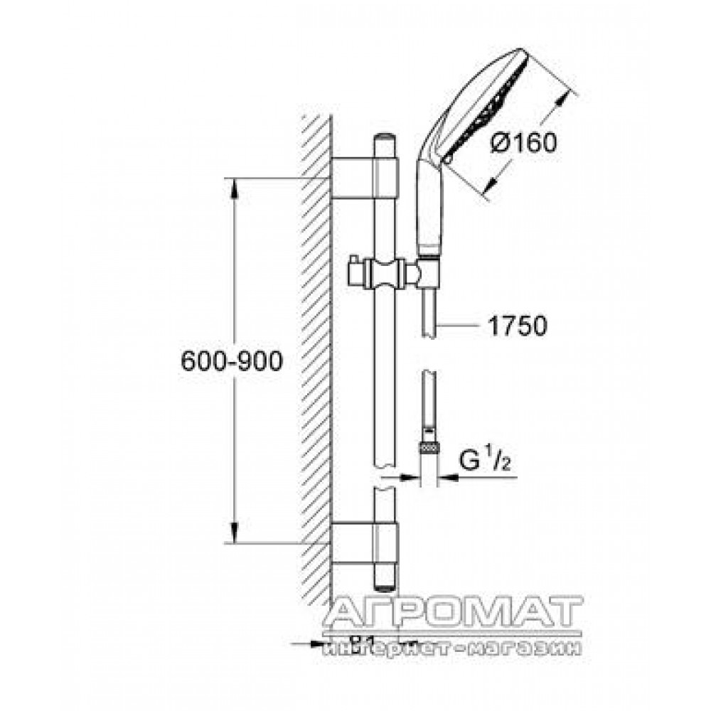 Душевой комплект Grohe Rainshower Classic 28770001