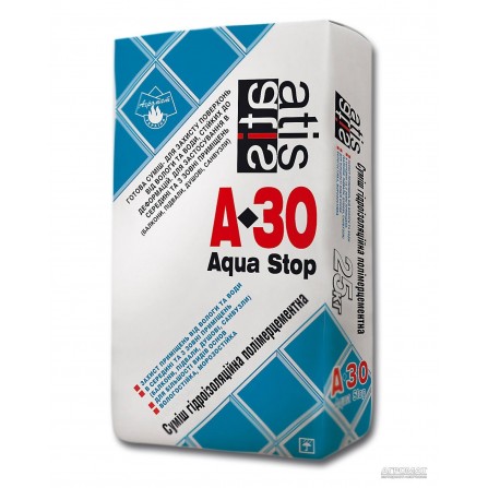 Гидроизоляция Atis A-30 Aqua Stop, 25кг