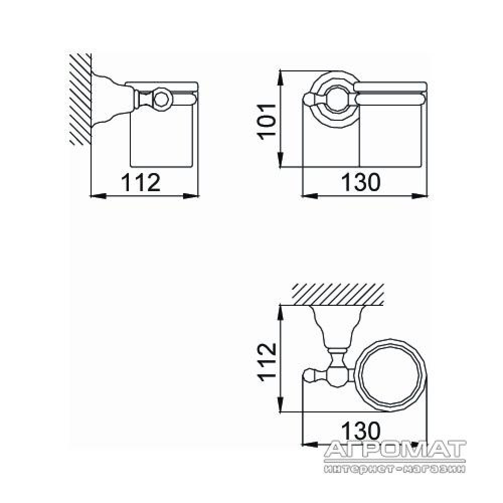 Стакан Devit Charlestone 8020142