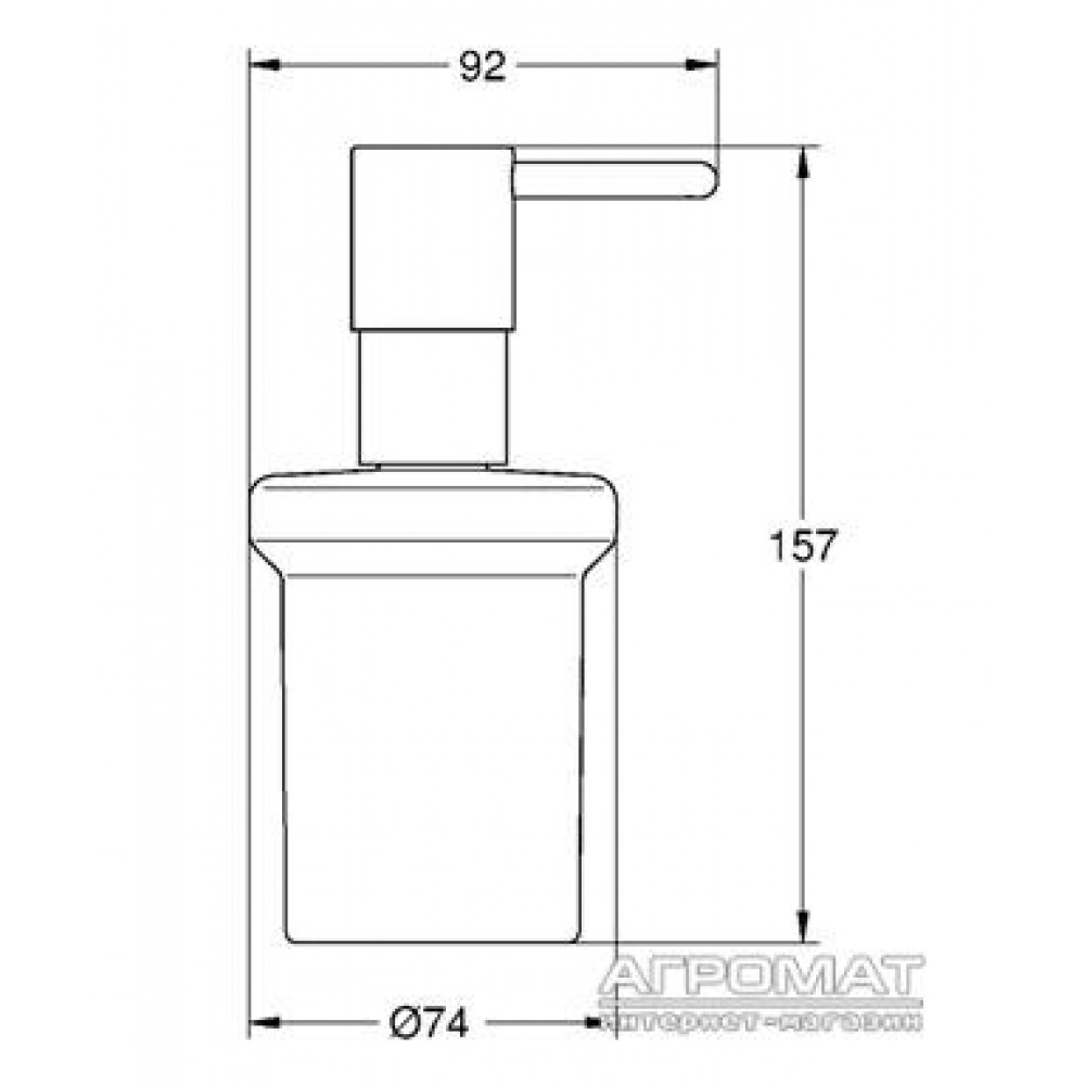 Дозатор жидкого мыла Grohe Essentials 40394