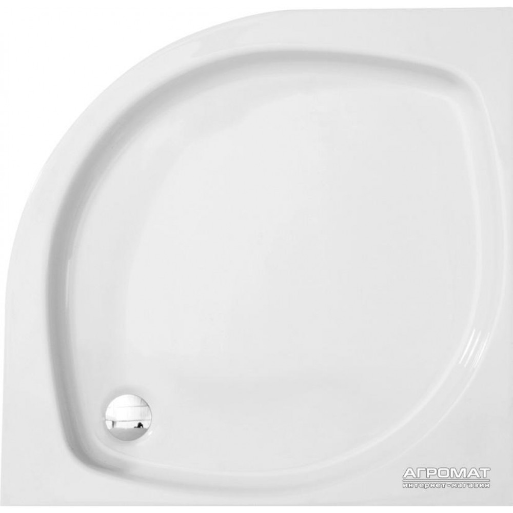 Поддон Cersanit Tako 00401 90x90x16 полукруглый