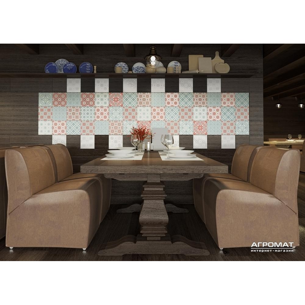 Плитка Almera Ceramica Вишиванка ВИШИВАНКА БІЛА 5 плитка