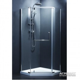Душевая кабина Devit Comfort FEN0223 пятиугольная 100х100 см