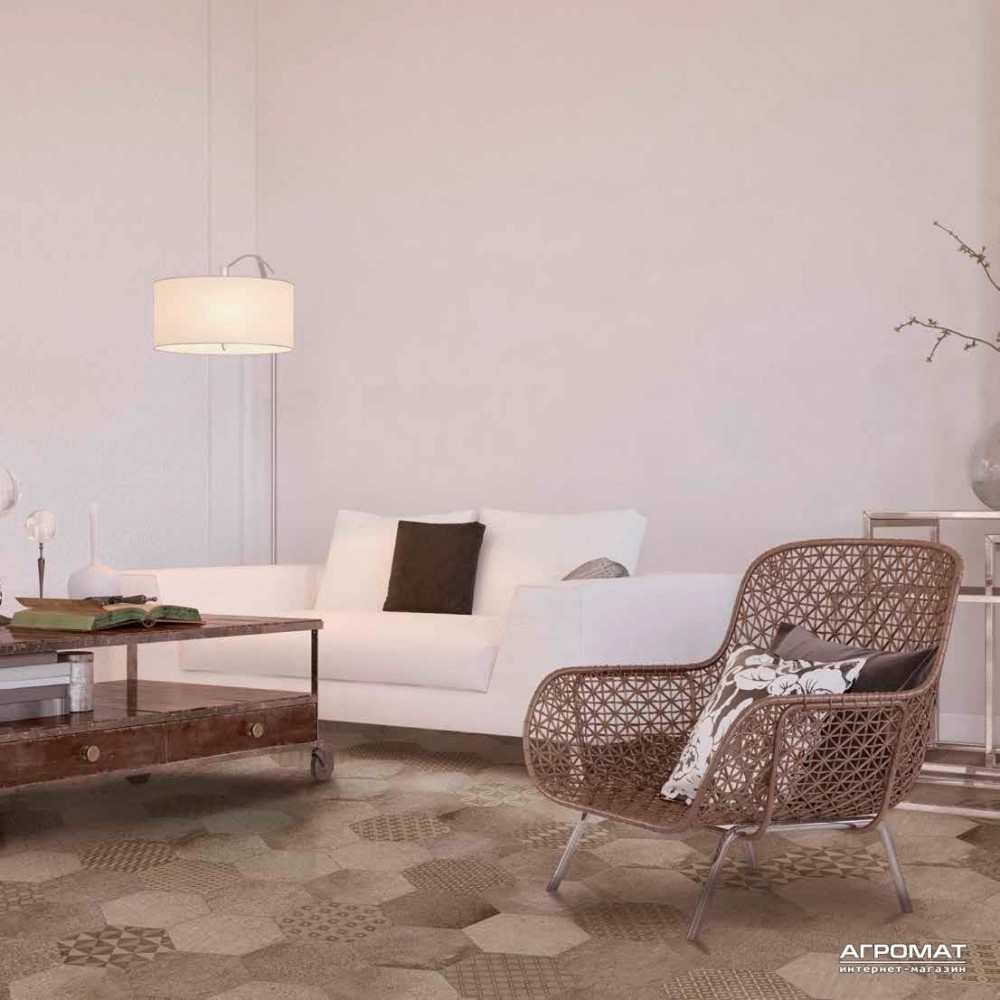 Керамогранит IMSO CERAMICA ORIGINI ESAGONA INCHIOSTO