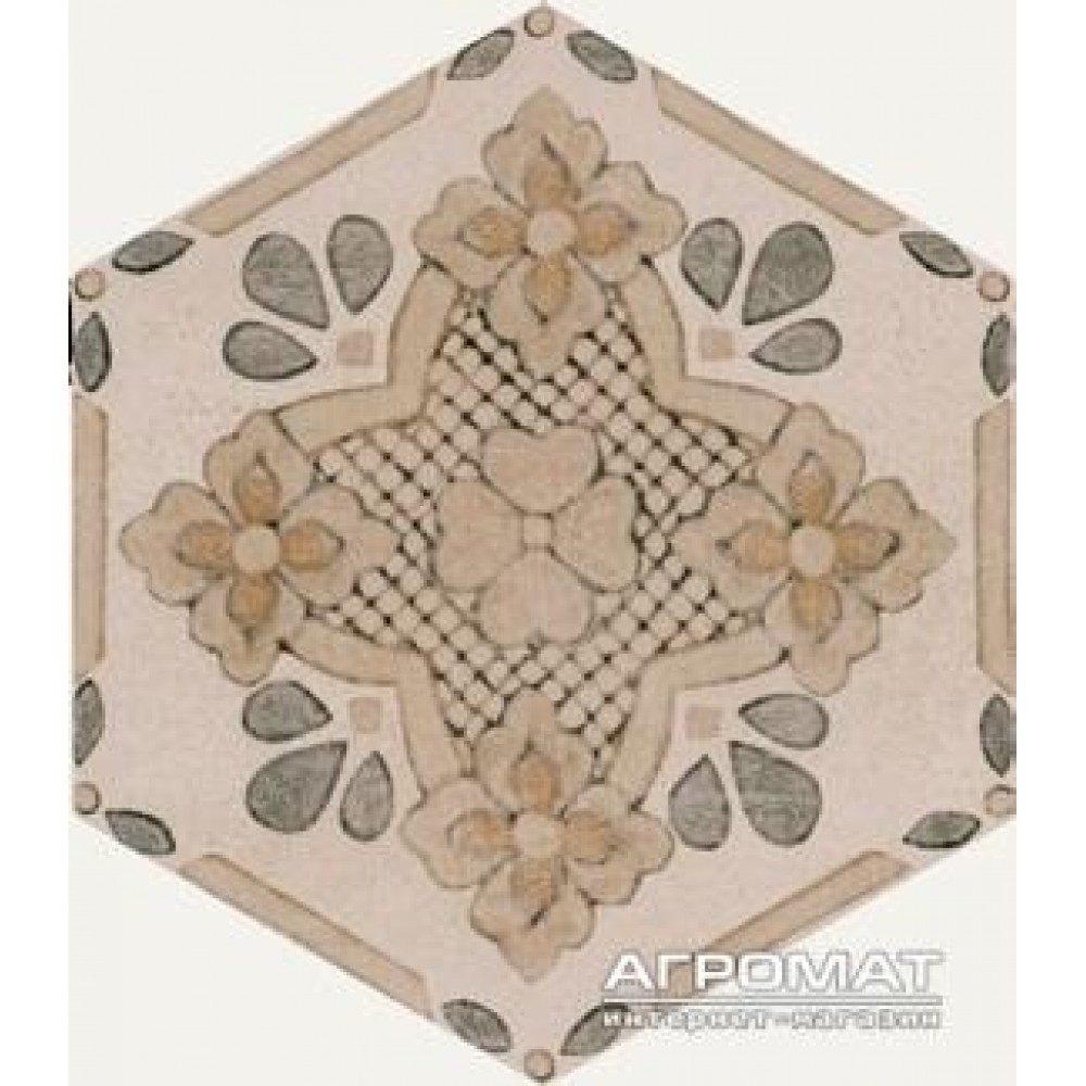 Керамогранит IMSO CERAMICA ORIGINI ESAGONA DECOMARIACHI