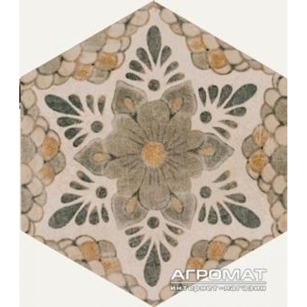 Керамогранит IMSO CERAMICA ORIGINI ESAGONA DECOMARIACHI