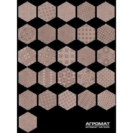 Керамогранит IMSO CERAMICA ORIGINI ESAGONA DECOMODERNA