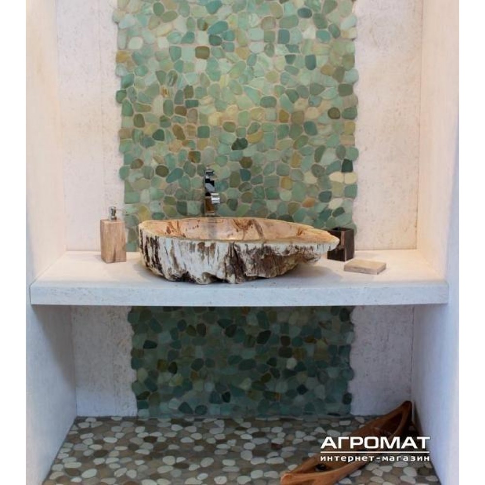 Мозаика IMSO CERAMICA Ciotoli CIOTOLO ACQUA MARINA