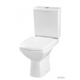 Компакт Cersanit Carina 011 кришка из дюропласта с плавным опусканием