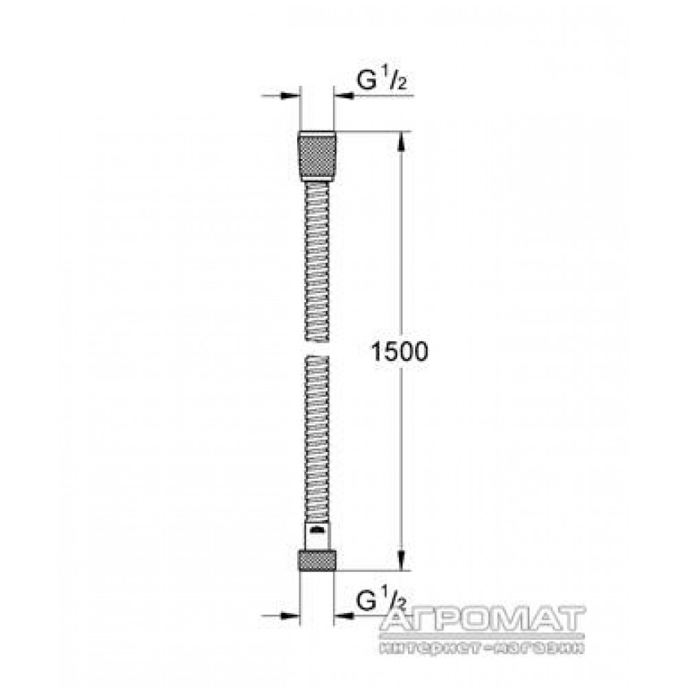 Душевой шланг Grohe 28143
