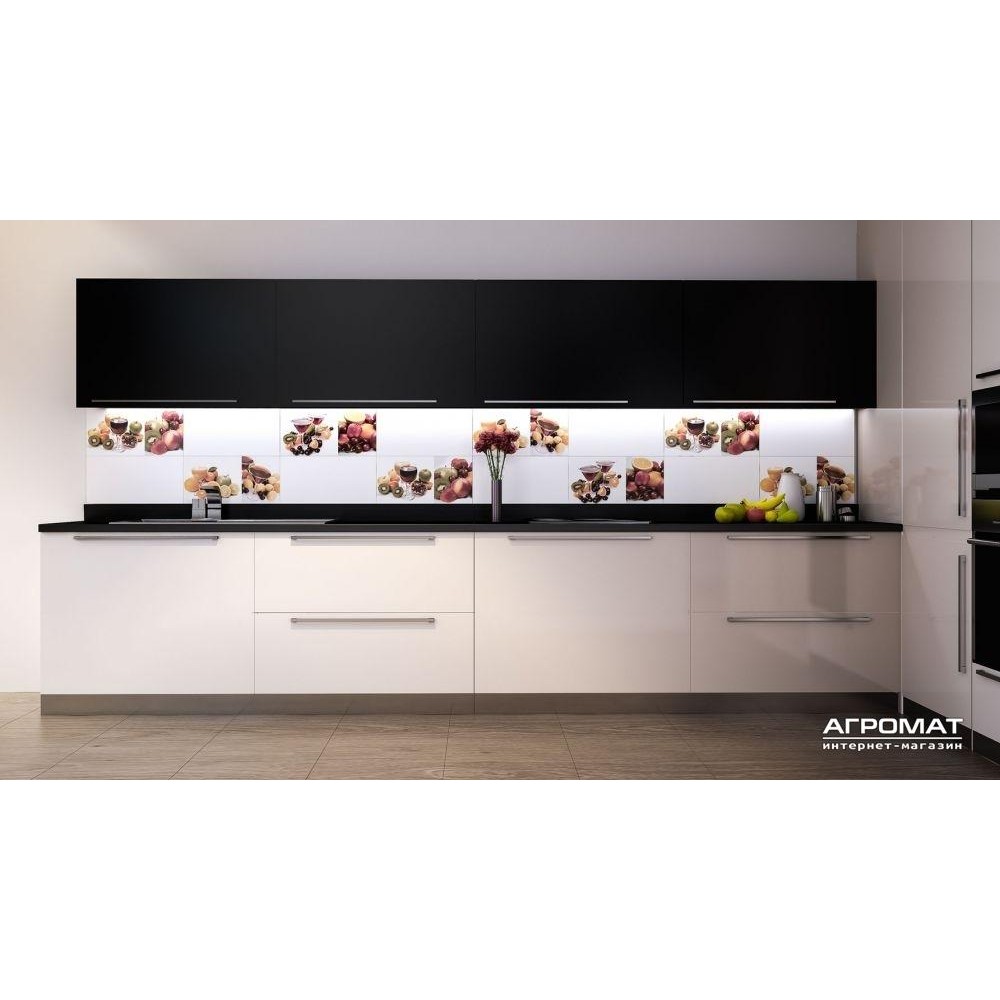 Мозаика Almera Ceramica Мозаїка MIX MOS FINO BLANCO/MARENGO (25x25)