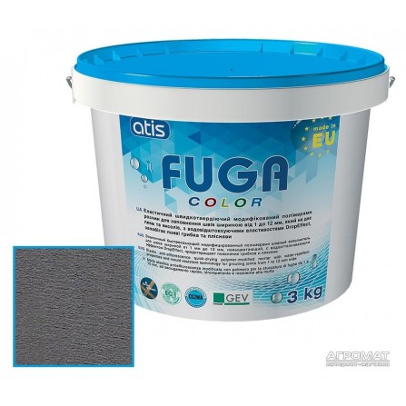 Затирка Atis Fuga Color A 114/3кг антрацит