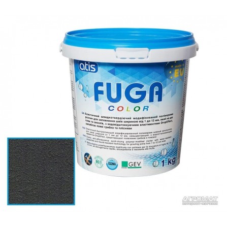 Затирка Atis Fuga Color A 120/1кг черный