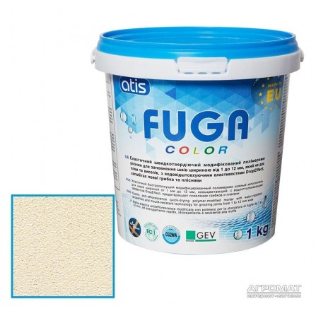 Затирка Atis Fuga Color A 131/1кг ваниль