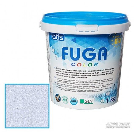 Затирка Atis Fuga Color A 170/1кг светло-голубой