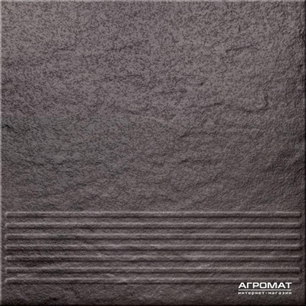 Клинкер Opoczno SOLAR GRAPHITE STEPTREAD STRUCTURE
