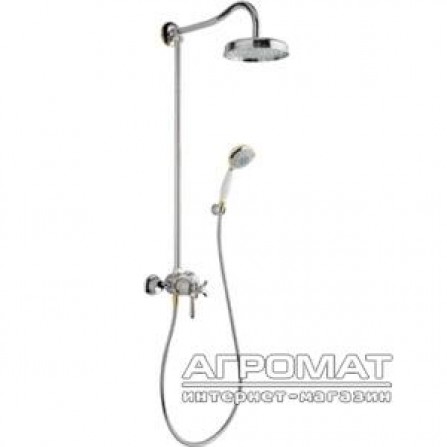 Душевые наборы и панели Axor 17670000 Carlton Showerpipe Душ.набор
