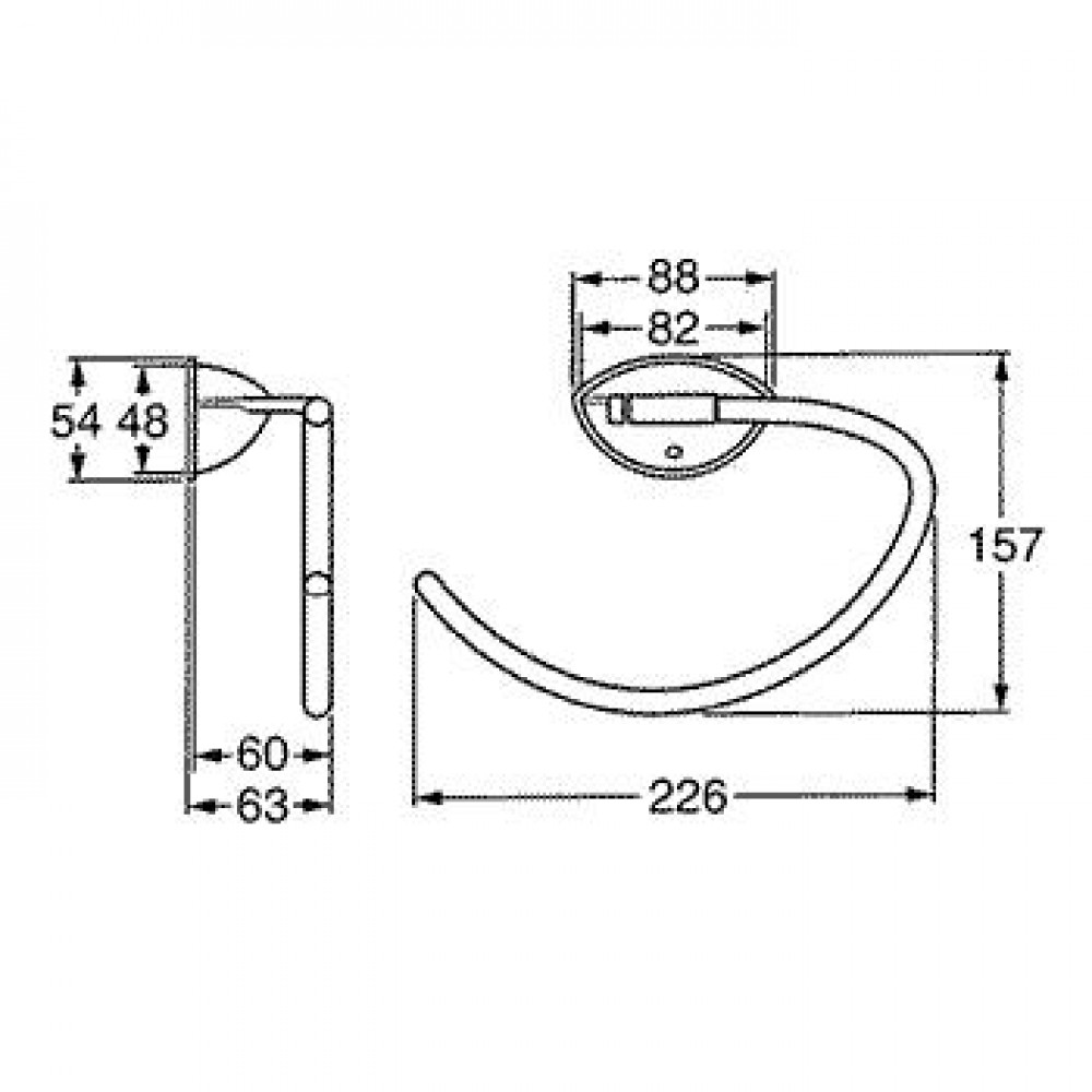 Аксессуар Hansa 5547-0900 STAR Кольцо