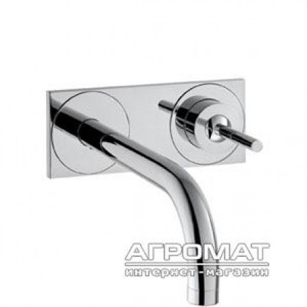 Смеситель Axor 38115000 Uno Смес со стены на рак