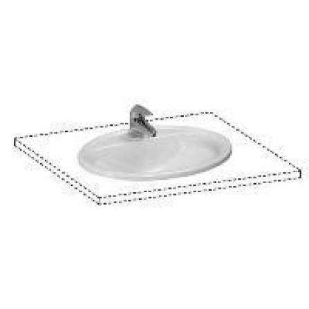Раковины и ножки Laufen 13951 000 104 PRO Раковина-56 врезн.