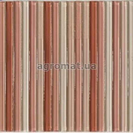 Мозаика Mozaico de LUX S-MOS/ HT (K30313335) MIX BRICK RED (нл)